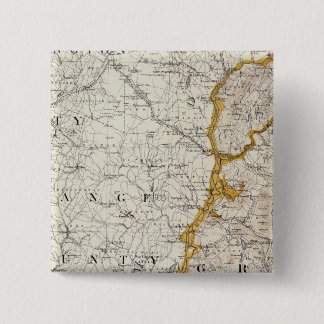 Chapa Cuadrada Mapa topográfico y glacial de New Hampshire 2