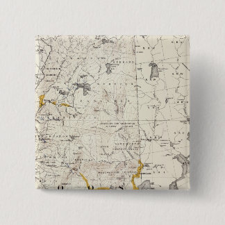 Chapa Cuadrada Mapa topográfico y glacial de New Hampshire 3