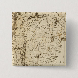 Chapa Cuadrada Mapa Vermont de Arrowsmith