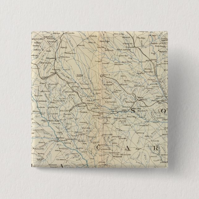 Chapa Cuadrada Mapa VIII general (Anverso)