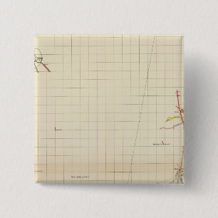 Chapa Cuadrada Mapas de minas de Comstock Número I