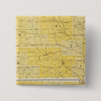 Chapa Cuadrada Mapas estatales de Iowa