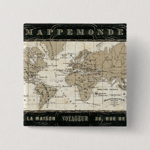Chapa Cuadrada Mappemonde