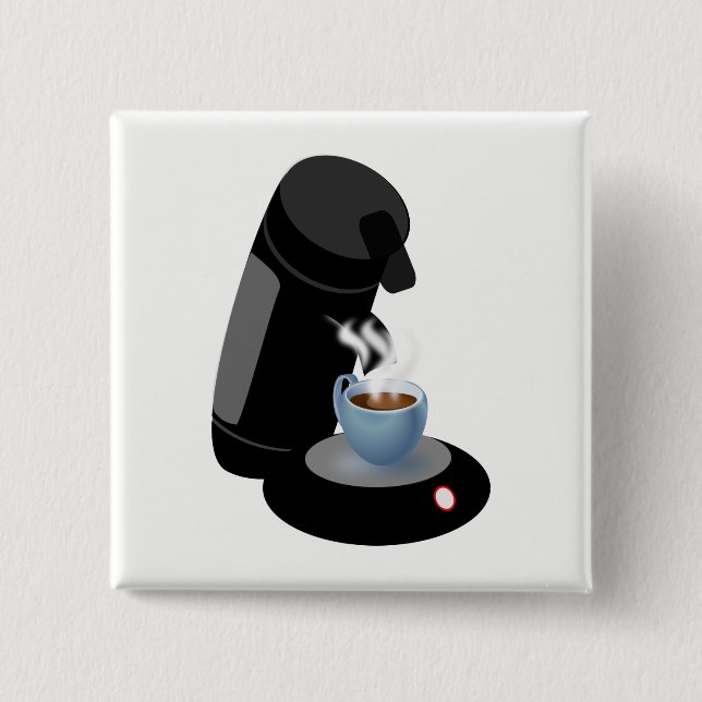 Chapa Cuadrada Máquina de café (Anverso)
