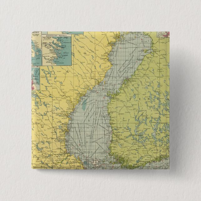 Chapa Cuadrada Mar Báltico (Anverso)