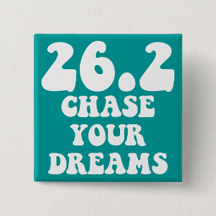 Chapa Cuadrada Maratón inspirador