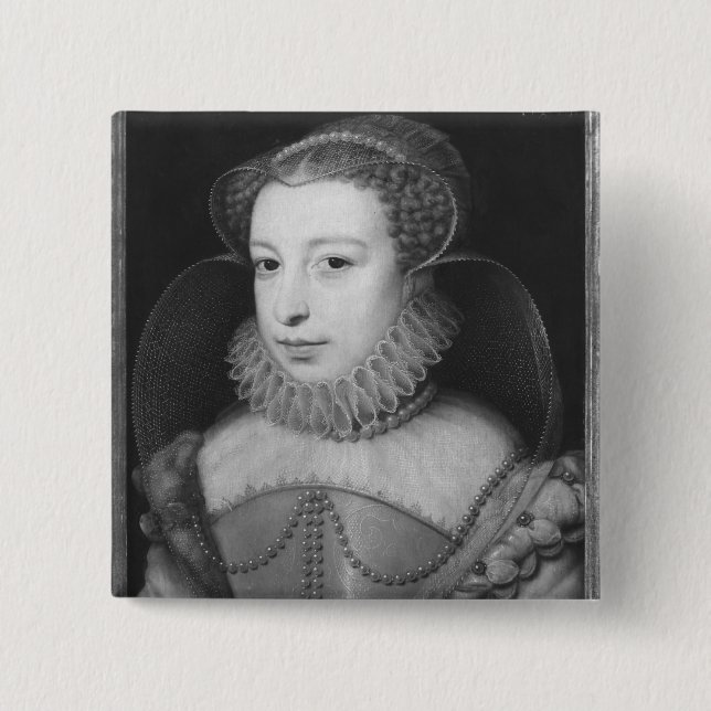 Chapa Cuadrada Marguerite de Valois Queen de Navarra (Anverso)
