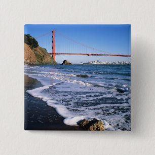 Chapa Cuadrada Marin Headlands, Puente Golden Gate; San