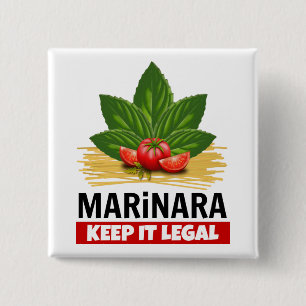 Chapa Cuadrada Marinara Guárdala Base Legal Tomates Spaghetti