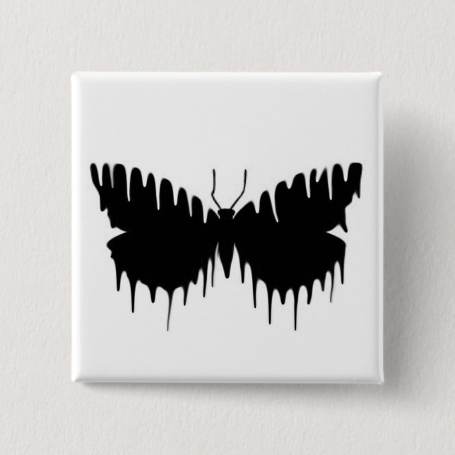 Chapa Cuadrada Mariposa (Anverso)