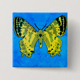 Chapa Cuadrada Mariposa