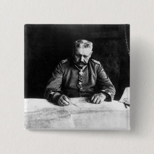 Chapa Cuadrada Mariscal Paul von Hindenburg, 1914