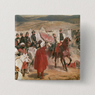 Chapa Cuadrada Mariscal Thomas Bugeaud y coronel José