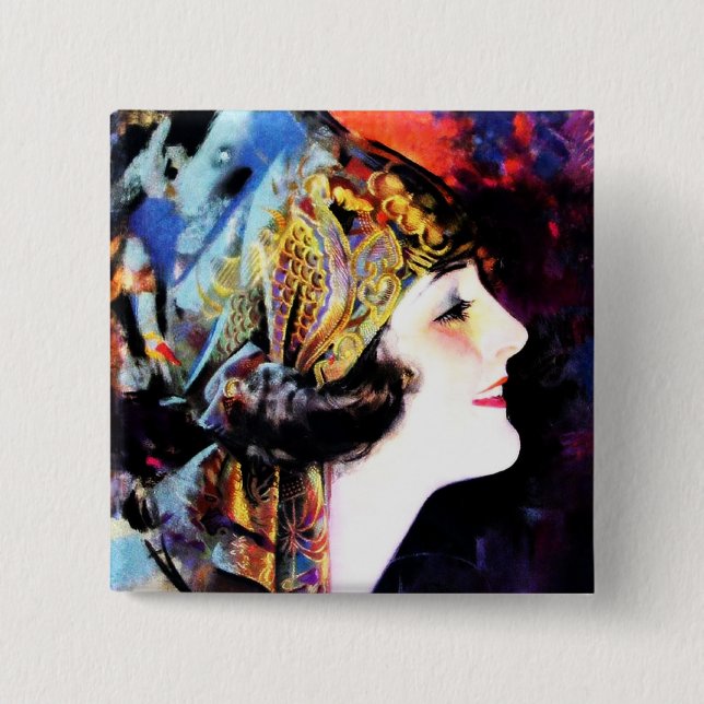 Chapa Cuadrada Martha Mansfield (Anverso)