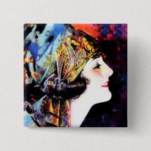 Chapa Cuadrada Martha Mansfield