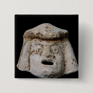 Chapa Cuadrada Máscara cómica