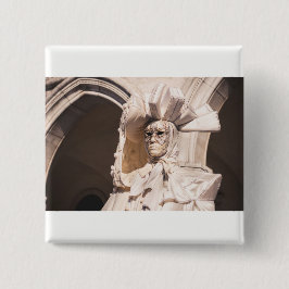 Chapa Cuadrada Máscara de carnaval en Venecia