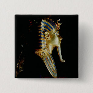Chapa Cuadrada Máscara del oro de Tutankhamun