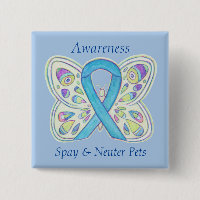 Mascotas Spay/Neuter Conciencia Cinta Pin de marip
