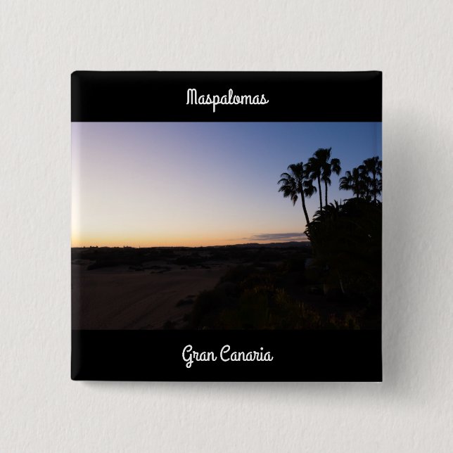Chapa Cuadrada Maspalomas (Anverso)