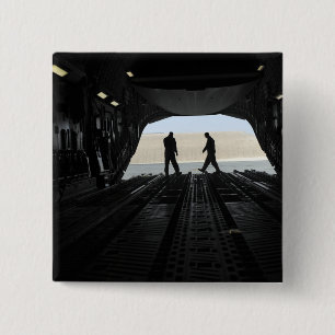 Chapa Cuadrada Másters de carga C-17A Globemaster III