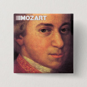 Chapa Cuadrada Materia de Wolfgang Amadeus Mozart