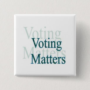 Chapa Cuadrada Materias de votación