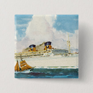 Chapa Cuadrada Matson Liner a Hawaii