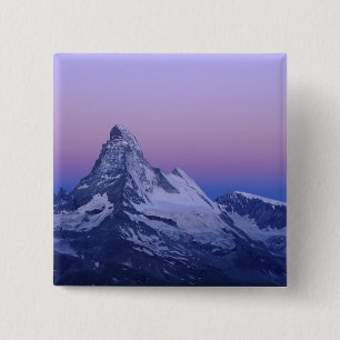 Chapa Cuadrada Matterhorn al amanecer, Zermatt, Alpes suizos,