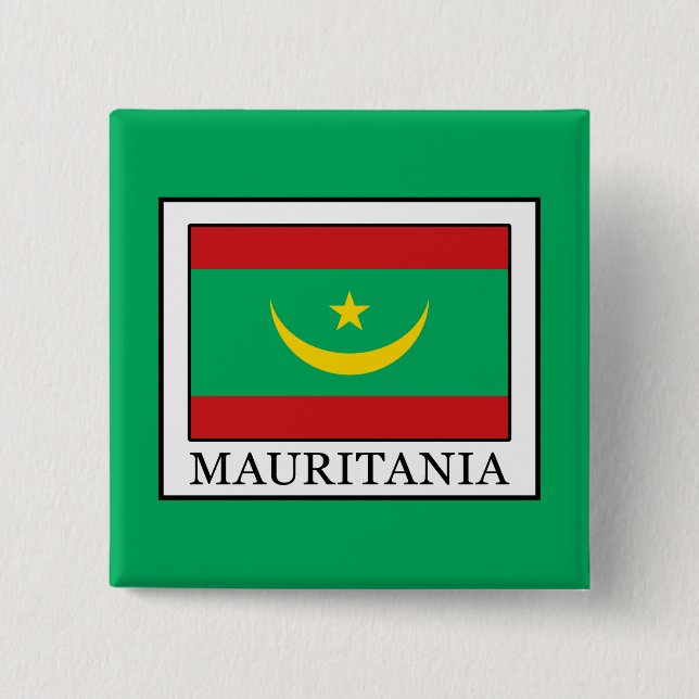 Chapa Cuadrada Mauritania (Anverso)