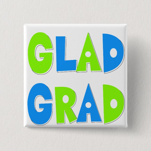 Chapa Cuadrada Me alegra ser graduado 2012 (Anverso)