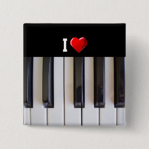 Chapa Cuadrada Me encanta el piano