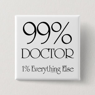 Chapa Cuadrada Médico del 99%
