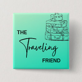 Chapa Cuadrada Mejor Amigo Pins