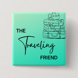 Chapa Cuadrada Mejor Amigo Pins