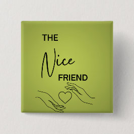 Chapa Cuadrada Mejor Amigo Pins