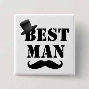 Chapa Cuadrada Mejor hombre con clase