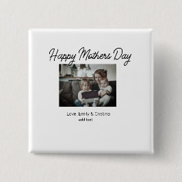 Chapa Cuadrada mejor mamá siempre feliz día de las madres agregar