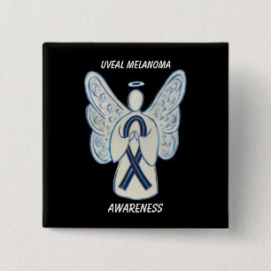 Chapa Cuadrada Melanoma Uveal Sensibilización Cinta Angel Persona