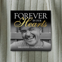 Memorial de la foto del funeral de oro negro