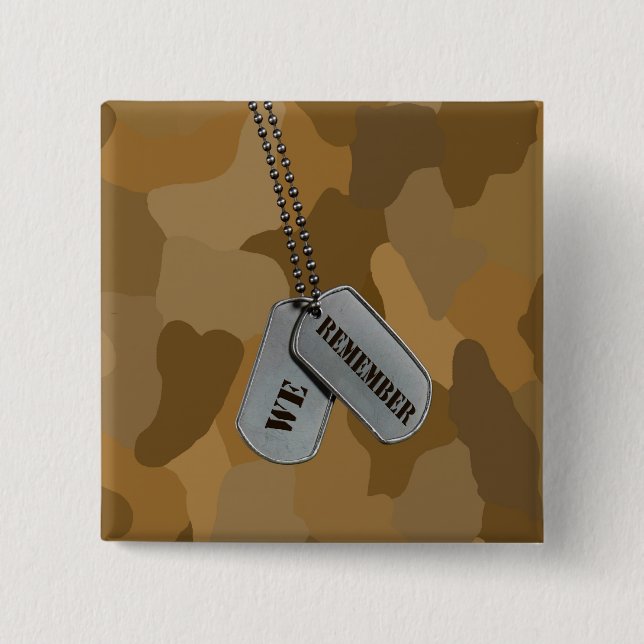 Chapa Cuadrada Mención honrosa (Anverso)