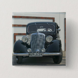 Chapa Cuadrada mercedes antiguo