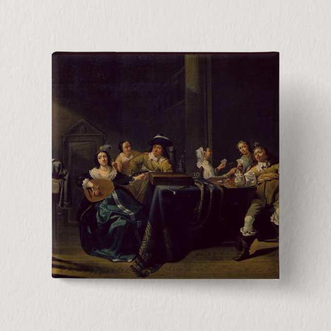 Chapa Cuadrada Merry Company (Anverso)