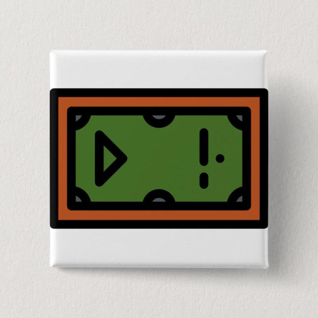 Chapa Cuadrada mesa de billar (Anverso)