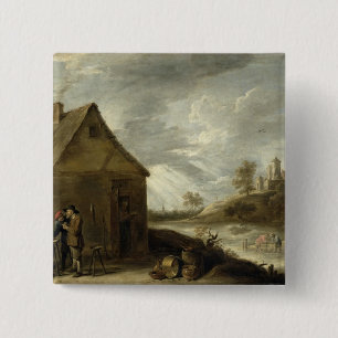 Chapa Cuadrada Mesón por un río