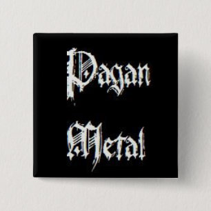 Chapa Cuadrada Metal pagano