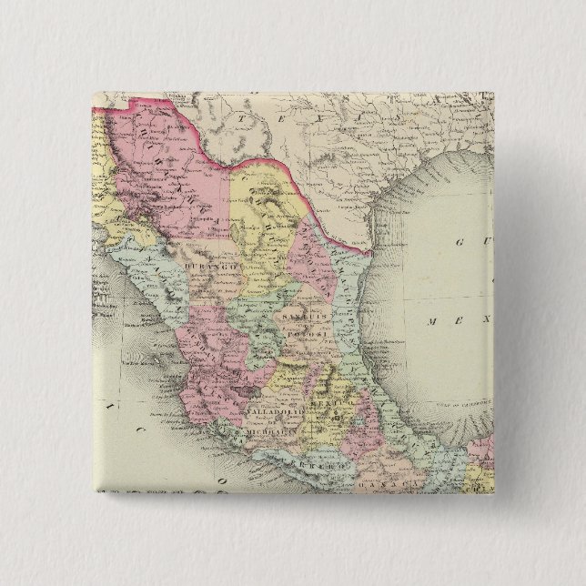 Chapa Cuadrada México 3 (Anverso)