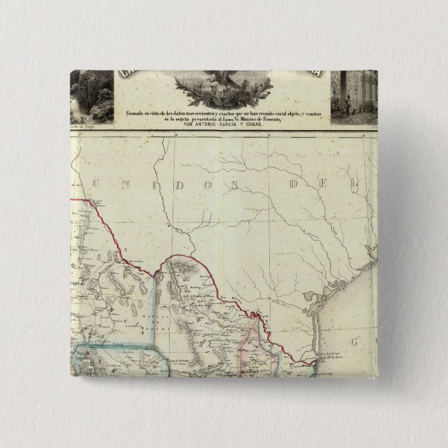 Chapa Cuadrada México 4 (Anverso)
