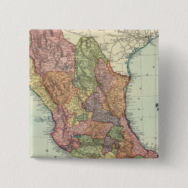 Chapa Cuadrada México 7 (Anverso)