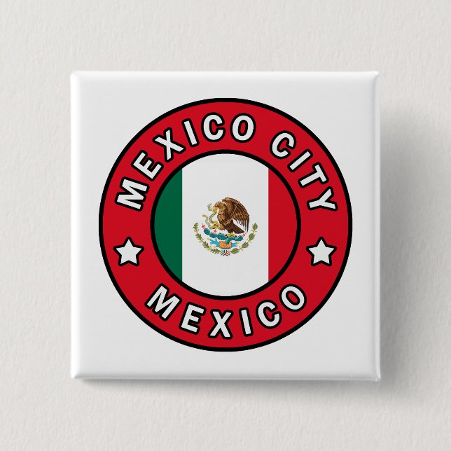 Chapa Cuadrada México D.F. (Anverso)